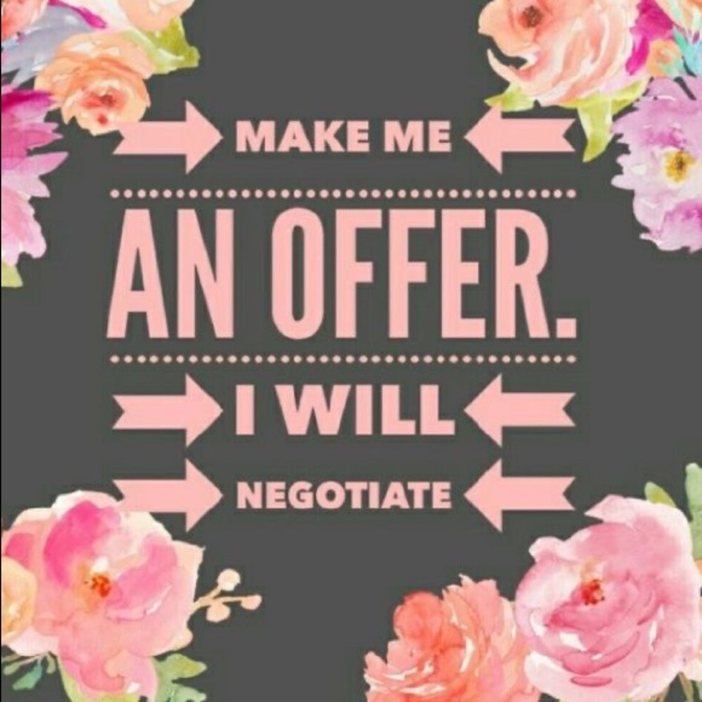 Feel free to make an offer!